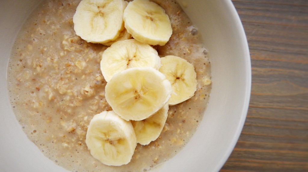 Havermoutpap met banaan